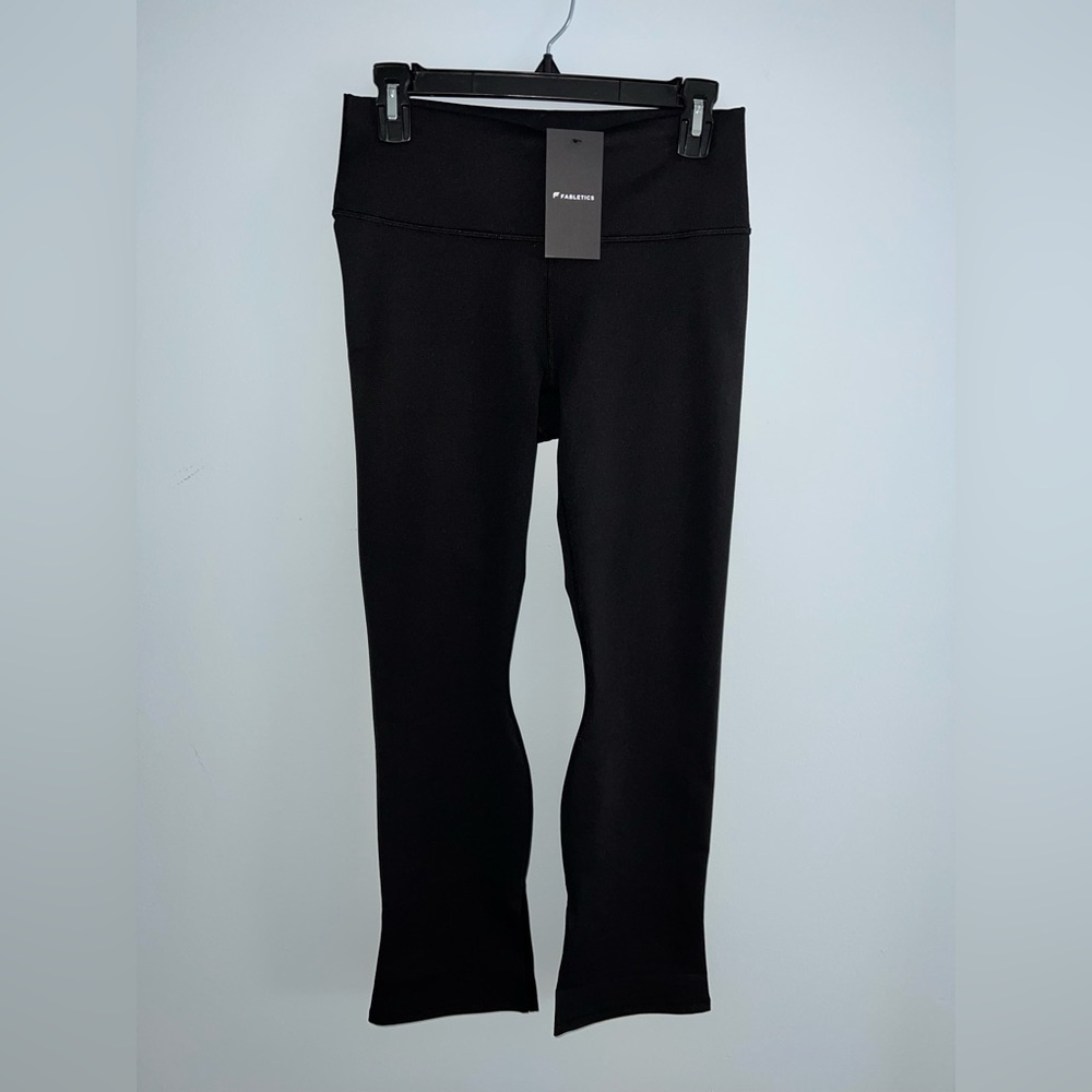 Fabletics Define PowerHold Split Hem Legging - Bl… - image 1